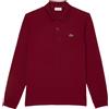 LACOSTE Polo Uomo manica lunga Bordeaux