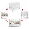 PALI Lettino Evolutivo Co-Sleeping Pali Win Bianco (Trasformabile da Culla a Lettino a Divanetto a Poltroncina + 2 Materassi + Piumone Paracolpi)