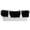 O Bag Bordo O Bag Mini Eco Pelliccia Lapin Rex Nero OBMTFF34 Colore Nero - OBMTFF34 Colore Nero