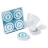 Hipsteria Salvietta Cmpressa Detergente Viso e Barba 4 CAPSULE MONOUSO - 4 CAPSULE MONOUSO