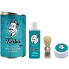 Furbo Gel PreShave Sansdolor + Shaving Soap + Pennello da Barba Confezione 200 ML Gel Pre Barba + 90 ML Sapone da Barba + Pennello da Rasatura - 200 ML Gel Pre Barba + 90 ML Sapone da Barba + Pennello da Rasatura