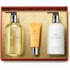 Molton Brown Flora Luminare Hand Care Gift Set 300 ML Sapone Liquido mani + 300 ML Latte Mani + 40 ML Crema Mani - 300 ML Sapone Liquido mani + 300 ML Latte Mani + 40 ML Crema Mani