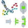NAUTICA DDR SRL Segna catena 6 mm in CF da 70 pezzi Segna catena Chain Rainbow
