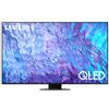 SAMSUNG - TV QLED 4K 65' QE65Q80CATXZT Smart TV Wi-Fi Carbon Silver 2023 - SPEDIZIONE IN 24 ORE