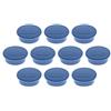 Magnetoplan Junior - 10 dischi magnetici, 34 mm, blu scuro