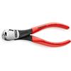 KNIPEX Tronchese per meccanica con tagliente frontale - tipo, 67 01 140 | forte rivestiti in resina sintetica 140 mm