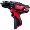 Milwaukee 4933441930 M12BDD-0 - Trapano avvitatore 12 Volt, senza batteria, 12 V