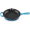 Le Creuset Padella Doppio Becco Evolution in Ghisa Vetrificata D23 cm Azure Blu