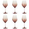 IVV Set 6 Calici Vino Rosso Babilonia 66cl
