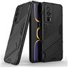 JIAFEI Cover Armor per Xiaomi Poco F5 PRO, Custodia TPU+PC