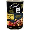 CESAR Alimento umido per cani in salsa con pollo e carota, pasta integrale e mela 400g