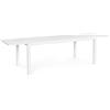 BIZZOTTO Tavolo da Giardino Rettangolare Allungabile Bizzotto Hilde 200-300X100X75CM in Alluminio Colore Bianco - 0663403