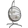 BIZZOTTO Poltrona Sospesa da Giardino Pieghevole con Cuscini Bizzotto Finley - 661777