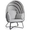 BIZZOTTO Poltrona da Giardino con Cuscini Bizzotto Eldon - 790607