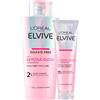 L'OREAL PARIS L'Oréal Paris Elvive Glycolic Gloss Shampoo Illuminante con Acido Glicolico 200ml + Balsamo Riparatore per Capelli Porosi e Spenti Lucentezza Intesa e Duratura Effetto Seta 150ml - 2 Flaconi