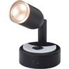 Osculati Faretto LED snodato nero - 1 PZ Osculati - 13.867.39 - 1386739