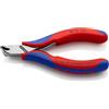 KNIPEX Tronchese per elettronica con taglienti inclinati con impugnature multicomponente 120 mm, 62 12 120