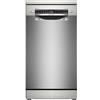 Bosch SPS4EMI24E Serie 4 - Lavastoviglie slim a libera installazione 10 coperti, Classe C, Home Connect, EfficientDry, AquaStop, (84,5x45x60 cm), Inox
