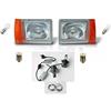 Autokit Fari Led Fiat Panda 141 4x4 Luci H4 Anteriori Fanali Lampade Lampadine kit