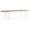 BIZZOTTO Tavolo da Giardino Rettangolare Allungabile Bizzotto Elias 200-300X95CM Bianco SJ60 - 662970