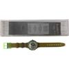 Swatch Orologio da Polso Swatch Scuba Blue Ice SDK107 1993 + Custodia