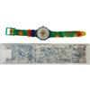 Swatch Orologio da Polso Swatch Scuba Sea Floor SDN108 1993 + Custodia