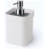 Lineabeta Dispenser sapone c/coperchio grigio opaco 250 ml