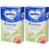 Mellin Rigatini Con Piselli 280 G 2x280 g Altro