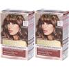 L'oreal Italia SpA Div. CPD L'Oréal Paris Colorazione Permanente Excellence Universal Nude, Senza Ammoniaca, Con Riflesso Universale, Adatto a Tutti gli Incarnati, Colore Intenso Lunga Tenuta, Biondo Scuro 6u Set da 2 2x1 St