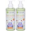 La Saponaria Detergente Cambio Pannolino 2x190 ml Gel detergente