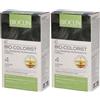 Ist.ganassini SpA BIOCLIN Bio-Colorist 4 Castano Set da 2 2x1 pz Lozione per capelli