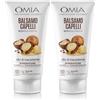 L.manetti-H.roberts SpA Div.mm Omia Balsamo Macadamia Ecobio Set da 2 2x180 ml per capelli