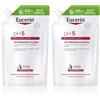 Eucerin pH5 Detergente Fluido 400ml Refill 400 ml 2x400