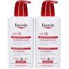 Eucerin pH5 Detergente Fluido 400 ml 2x400 Gel doccia