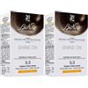 I.c.i.m. (Bionike) Internation BioNike SHINE ON 5.3 Castano Chiaro Dorato Set da 2 2x50 ml Tintura