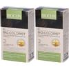 Ist.ganassini SpA BIOCLIN Bio-Colorist 3 Castano Scuro Set da 2 2x1 pz Tintura
