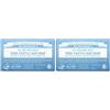 Dr. Bronners Dr. Bronner's Puro Sapone Solido Bio Senza Profumo 2x140 g