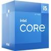 Intel Core i5-12400 -Processore desktop di 12a generazione (velocità di base: 2,5 GHz, 6 core, LGA1700, RAM DDR4 e DDR5 fino a 128 GB) BX8071512400 argento