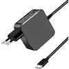 DTK 65W PC Portatile Alimentatore caricatore tipo C per caricabatterie USB C Laptop Caricatori e alimentatori USB C per Lenovo, HP,Dell, ASUS, Huawei Matebook