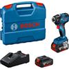 Bosch Avvitatore a batteria Bosch GDR 18V-200 Professional 3400 Giri/min Nero, Blu [06019J2107]
