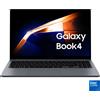 Samsung Notebook Samsung Galaxy Book4 Laptop, Intel® Core™ i5-1335U, 16GB RAM, 512GB SSD, 15.6" Windows 11 Home, Gray [NP750XGJ-KG2IT]