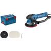 Bosch GET 75-150 Professional Levigatrice orbitale casuale 7300 Giri/min 14600 OPM Nero, Blu 750 W [0601257101]