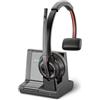 POLY Cuffia con microfono POLY W8210/A, UC Auricolare Wireless A Padiglione Ufficio Bluetooth Nero, Grigio [207309-12]