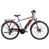 ATALA CLEVER 6.2 28 ANTRACITE/NEON ROSSO OPACO MISURA 49