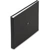 Hama Album rilegato Signs, 28 x 24 cm, 50 pagine bianche, nero