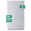 Svan Congelador horizontal Horeca Blanco SVCH101FS. Capacidad 85 Litros, 2 Cestas, Bajo nivel Sonoro, Eficiencia Energética Clase E