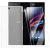 ESACMOT Custodia trasparente compatibile con Sony Xperia Z Ultra XL39H + [confezione da 2] pellicola protettiva in vetro temperato, custodia antiurto per Sony Xperia Z Ultra XL39H (6,4 pollici)