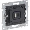 LEGRAND, SEANO 765027 2 prese di ricarica USB, 1 x tipo A e 1 x corrente di ricarica di tipo C: 3 A a 5 V in un unico dispositivo, 1,5 A con ricarica simultanea