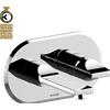 BOSSINI - APICE miscelatore a parete in ottone + corpo incasso - Z00549 + Z00548/Z90548 : Finitura - Nero opaco