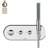 BOSSINI - APICE kit doccia-vasca termostatico + corpo incasso - Z00521+Z00135/Z90135 : Finitura - Nichel Spazzolato